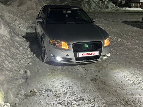 2005 Audi A4 16V III (B7), серебристый, 800000 рублей - вид 3