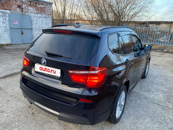 2012 BMW X3 20d xDrive II (F25), синий, 2200000 рублей - вид 8