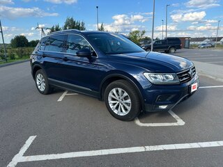 2017 Volkswagen Tiguan II, синий, 1795000 рублей, вид 2