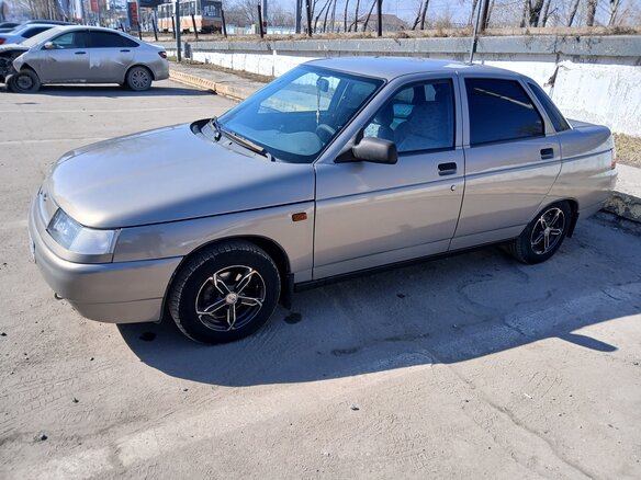 2007 Lada (ВАЗ) 2110, бежевый, 205000 рублей - вид 6
