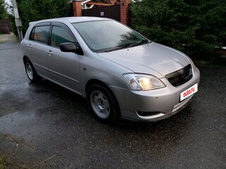 2003 Toyota Corolla Runx IX (E120, E130), серебристый, 480000 рублей, вид 4