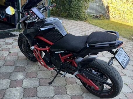 2013 CFMoto 650NK, чёрный, 289000 рублей, вид 2