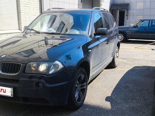 2004 BMW X3 30i I (E83), чёрный, 950000 рублей, вид 1