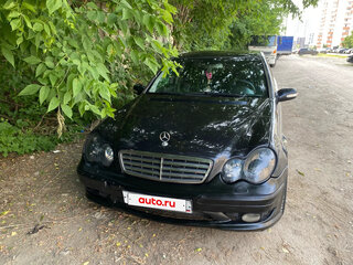 2005 Mercedes-Benz C-Класс 230 II (W203) Рестайлинг, чёрный, 470000 рублей, вид 1