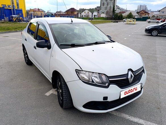 2014 Renault Logan II, белый, 730000 рублей - вид 6