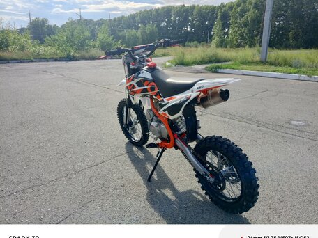 2024 Kayo Basic TT125, белый, 90000 рублей, вид 4