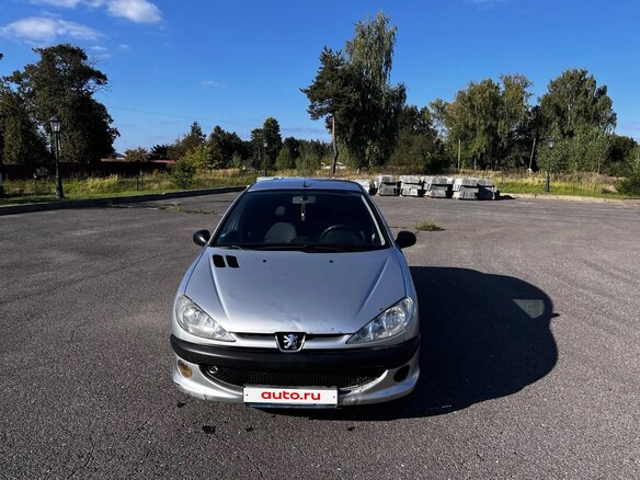 2007 Peugeot 206, серебристый, 280000 рублей - вид 1