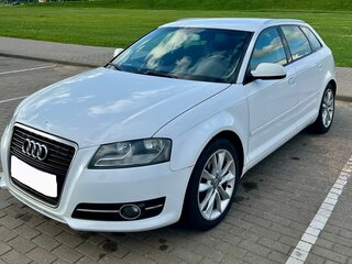 2012 Audi A3 II (8P) Рестайлинг 2, белый, 613190 рублей, вид 2