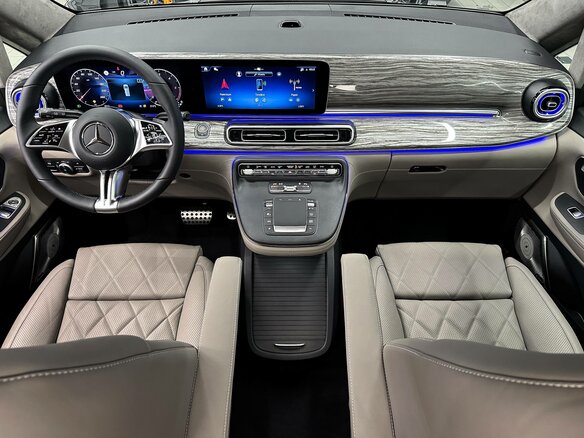 2026 Mercedes-Benz V-Класс Extra Long 300 d экстра длинный III (W447) Рестайлинг 2, чёрный, 42900000 рублей - вид 16
