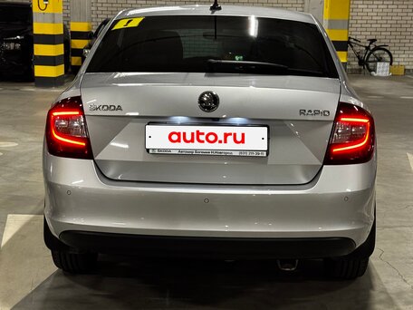 2019 Skoda Rapid I Рестайлинг, серый, 1550000 рублей, вид 5