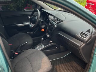 2012 Kia Rio III, зелёный, 850000 рублей, вид 4