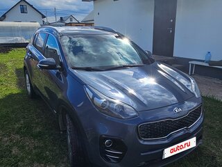 2017 Kia Sportage IV, синий, 1700000 рублей, вид 3