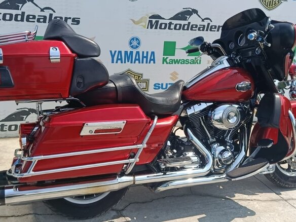 2008 Harley-Davidson Electra Glide, красный, 670000 рублей - вид 13