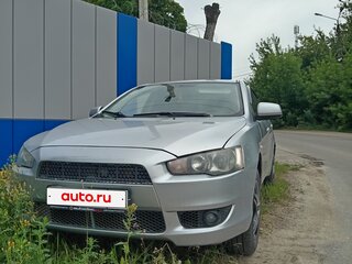 2008 Mitsubishi Lancer X, серебристый, 407000 рублей, вид 2