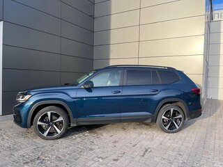 2020 Volkswagen Atlas I Рестайлинг, синий, 3750000 рублей, вид 1