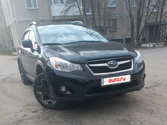 2012 Subaru XV I, чёрный, 1175000 рублей