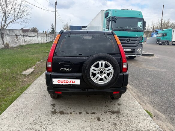 2002 Honda CR-V II, чёрный - вид 5