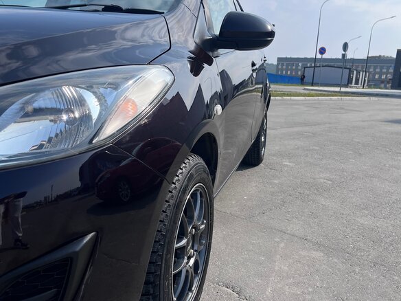 2013 Mazda Demio III (DE), чёрный - вид 8