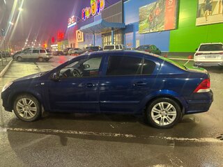2008 Opel Astra H Рестайлинг, синий, 450000 рублей, вид 3