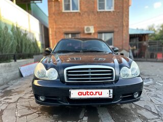 2006 Hyundai Sonata ТагАЗ IV (EF) Рестайлинг, чёрный, 390000 рублей, вид 1