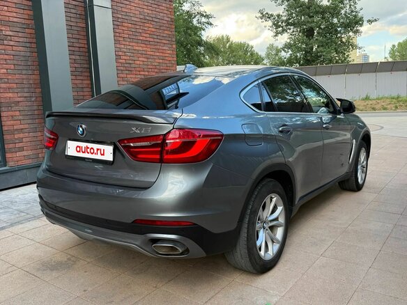 2019 BMW X6 30d II (F16), серый - вид 8
