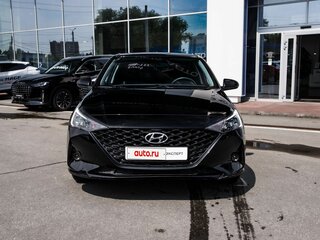 2020 Hyundai Solaris II Рестайлинг, чёрный, 1420000 рублей, вид 4