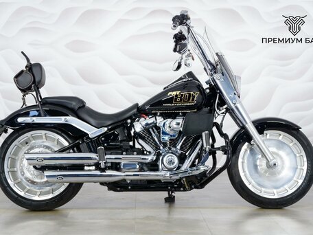 2017 Harley-Davidson Fat Boy, чёрный, 1779000 рублей, вид 1