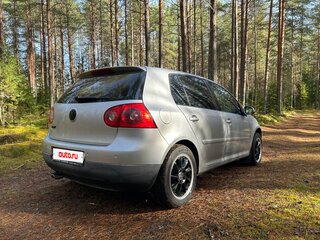 2007 Volkswagen Golf V, серебристый, 560000 рублей, вид 4
