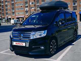 2010 Honda Stepwgn Spada IV, чёрный, 1350000 рублей, вид 2