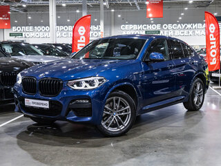 2019 BMW X4 20d II (G02), синий, 3999700 рублей, вид 1