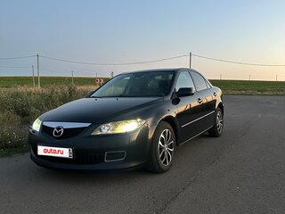 2007 Mazda 6 I (GG) Рестайлинг, чёрный, 530000 рублей, вид 1