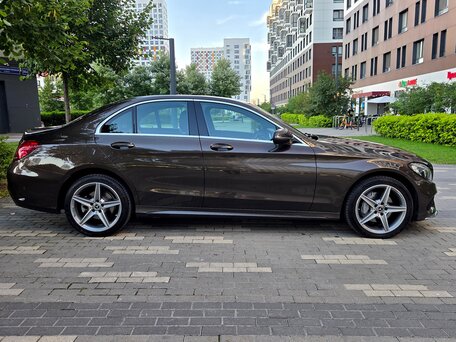 2015 Mercedes-Benz C-Класс 200 IV (W205), коричневый, 2590000 рублей, вид 3