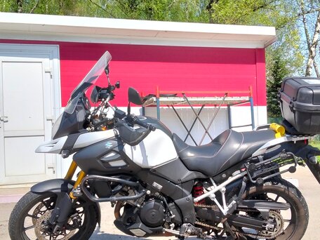 2014 Suzuki V-Strom 1000, белый, 699000 рублей, вид 4