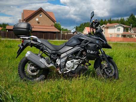 2018 Suzuki V-Strom DL 650, чёрный, 850000 рублей, вид 2
