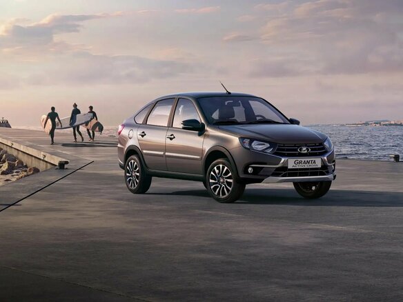 2026 Lada (ВАЗ) Granta Active Cross I Рестайлинг, красный - вид 14