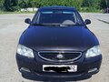 2007 Hyundai Accent ТагАЗ II, чёрный, 299999 рублей - вид 1