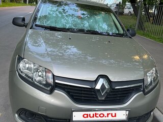 2018 Renault Logan II, бежевый, 950000 рублей, вид 1