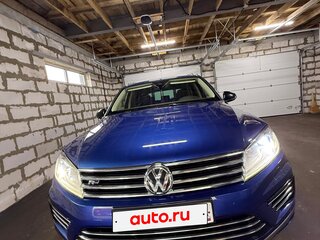 2016 Volkswagen Touareg II Рестайлинг, синий, 3100000 рублей, вид 1