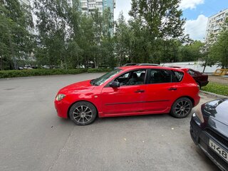 2008 Mazda 3 I (BK) Рестайлинг, красный, 630000 рублей, вид 5