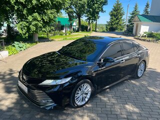 2018 Toyota Camry VIII (XV70), чёрный, 3000000 рублей, вид 1