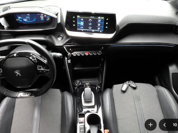 2021 Peugeot 208 II, белый - вид 9