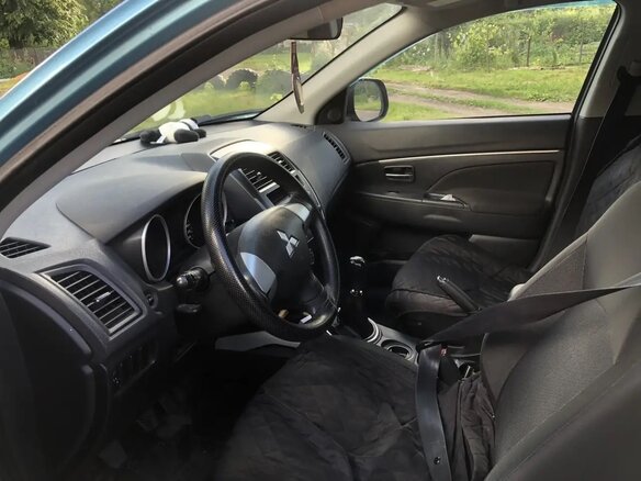 2010 Mitsubishi ASX I, голубой, 650000 рублей - вид 4