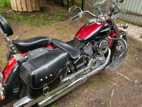 2004 Yamaha XVS1100, чёрный, 530000 рублей, вид 1