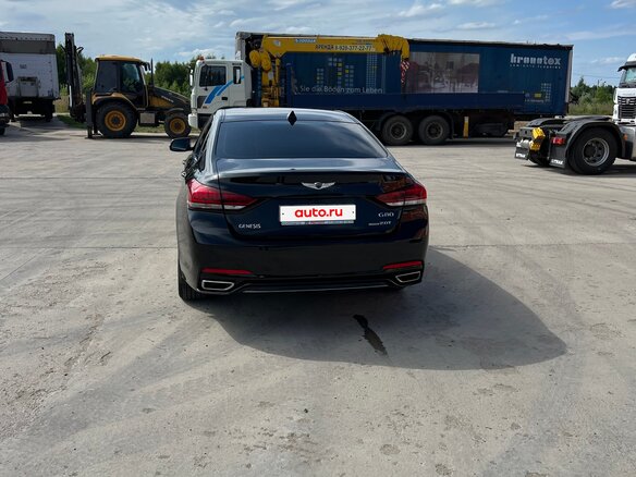 2018 Genesis G80 I, чёрный, 2130000 рублей - вид 3