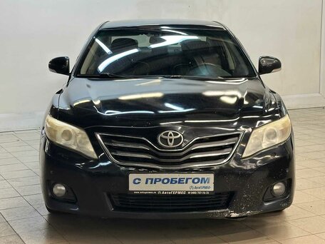 2011 Toyota Camry VI (XV40) Рестайлинг, чёрный, 780000 рублей, вид 2