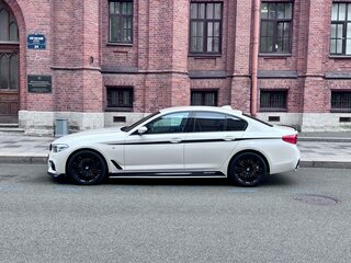 2019 BMW 5 серии 530d xDrive VII (G30/G31/G38), белый, 7000000 рублей, вид 2