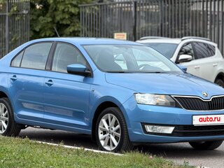 2015 Skoda Rapid I, синий, 950000 рублей, вид 4