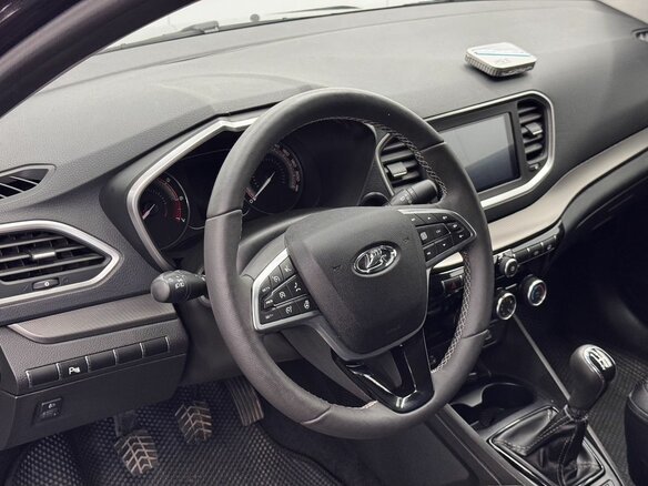 2024 Lada (ВАЗ) Vesta SW I Рестайлинг (NG), чёрный, 1210000 рублей - вид 8