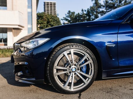 2016 BMW 4 серии Gran Coupe 440i xDrive F32/F33/F36, синий, 4000000 рублей, вид 4