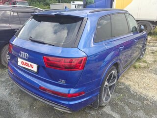 2017 Audi Q7 II (4M), синий, 3587000 рублей, вид 4